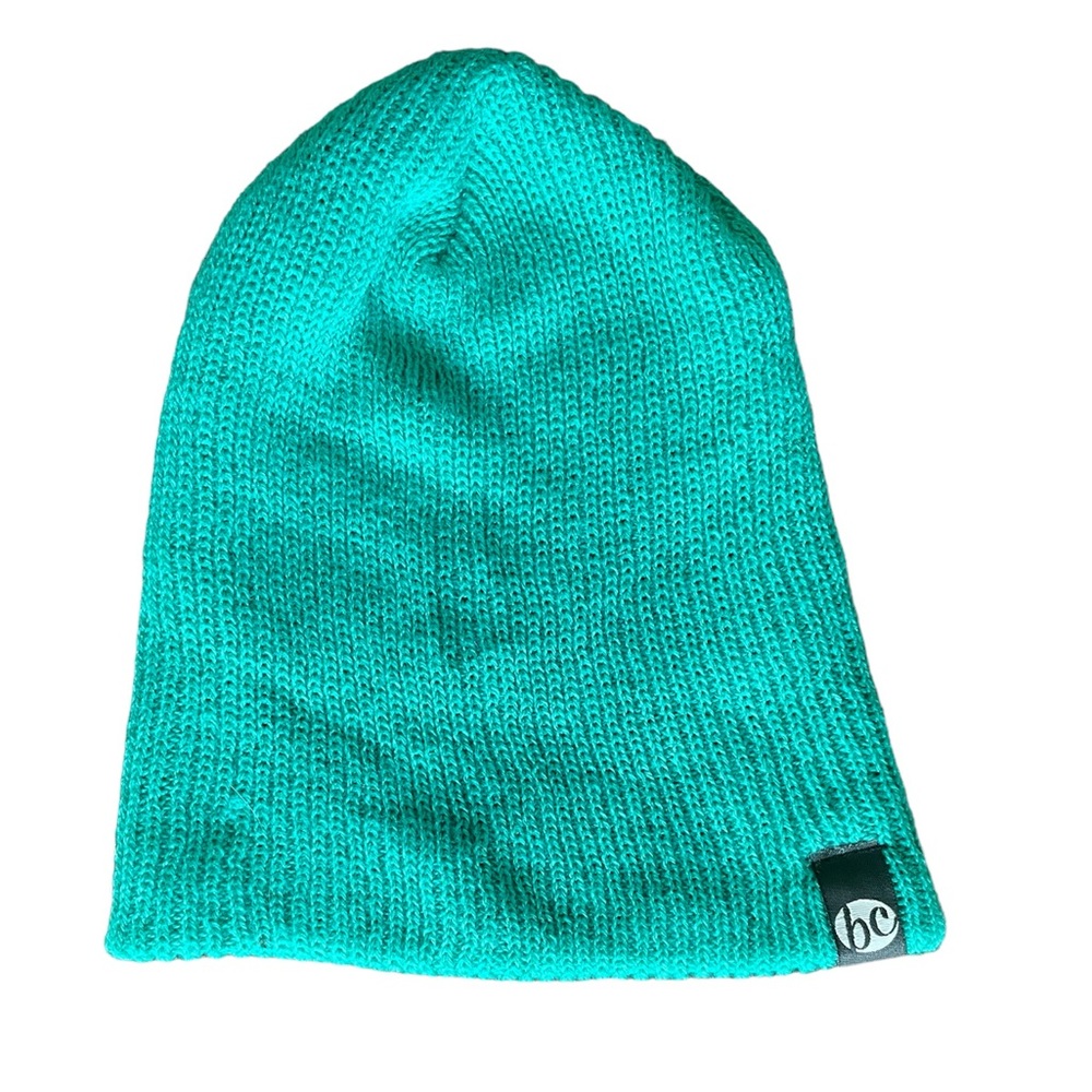 Teal beanie snowboarding hat